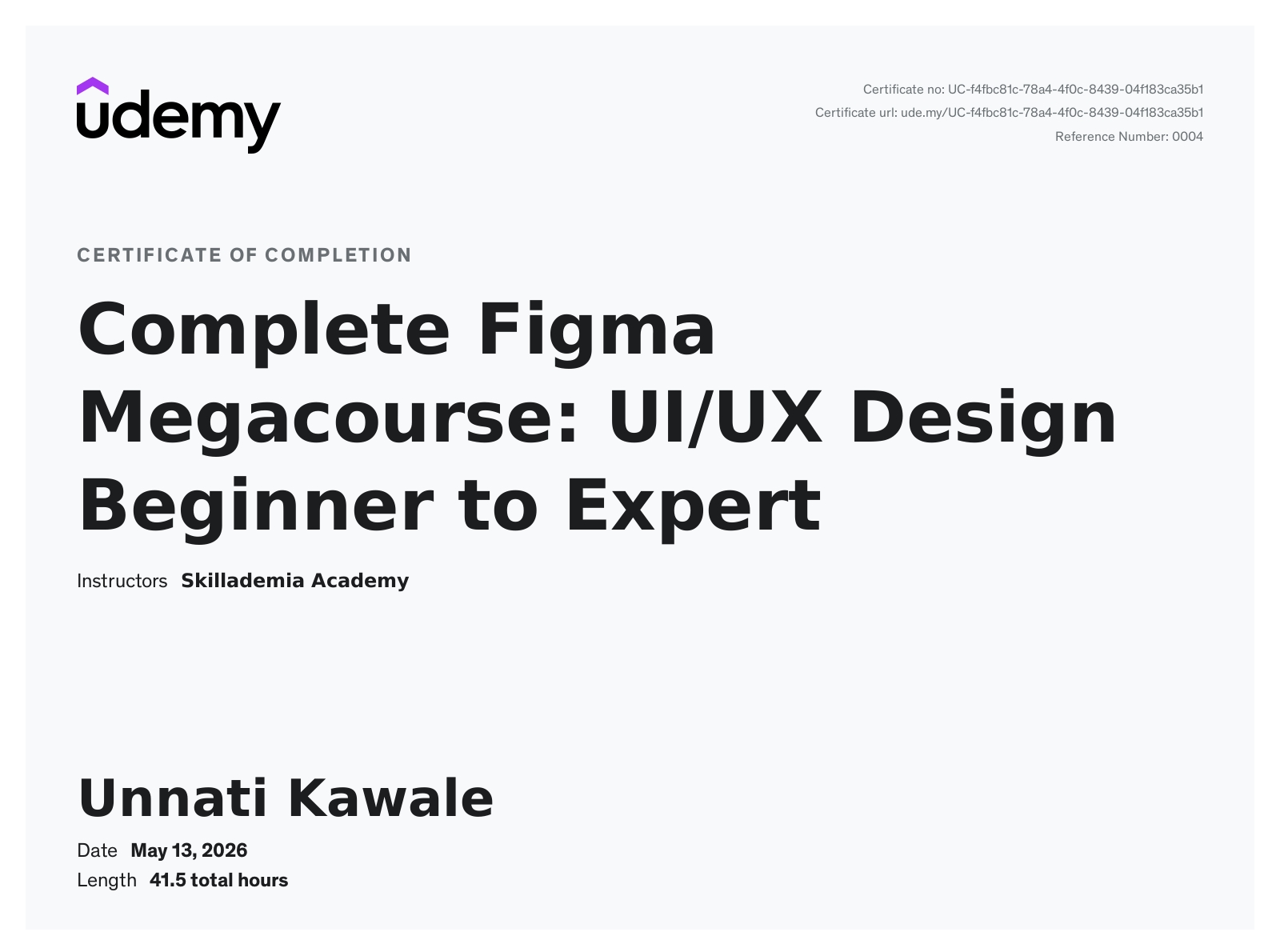 Professional Certificate